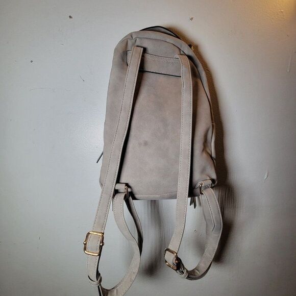 Womens Grey Inner Pockets Backpack Bags & Handbags Size OS main image 9